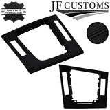 BLACK STITCH GEAR+SURROUND COVER+FRAMES FOR BMW E46 99-05 CONVERTIBLE JF2