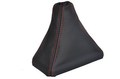 FITS HONDA NSX GEAR  GAITER LEATHER 91-2005 RED STITCH CUSTOM NEW MADE IN UK