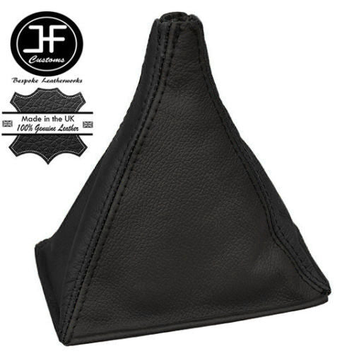 BLACK REAL LEATHER MANUAL GEAR GAITER FITS TOYOTA MR2 MK1 1985-1989 CUSTOM NEW