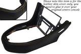 YELLOW STITCH FITS TRIUMPH STAG MK1 MK2 CENTER CONSOLE LEATHER SKIN COVER ONLY