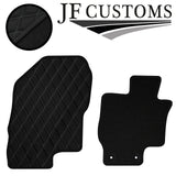 GREY DIAMOND VINYL 4XTAILORED FLOOR CARPET FOR MITSUBISHI OUTLANDER 12-21 JF1