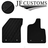 GREY DIAMOND VINYL 4X TAILORED FLOOR CARPET FOR ALFA GIULIETTA AUTO 10-14 JF1