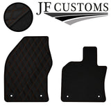 TAN DIAMOND STITCH VINYL 4X TAILORED FLOOR CARPET FOR LEXUS UX 18-21 JF1