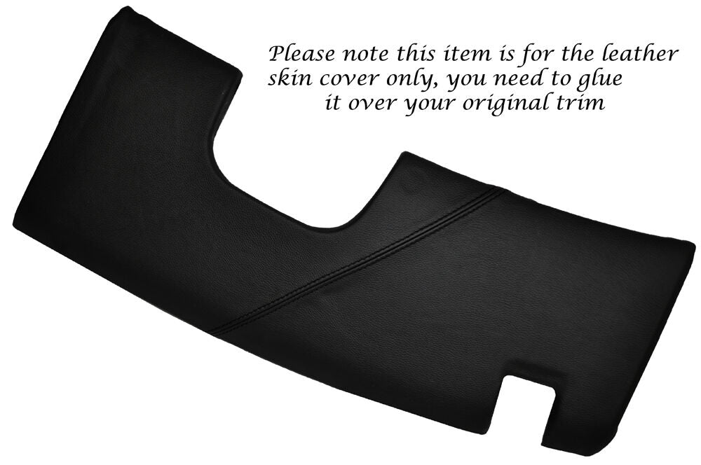 BLACK STITCH DRIVER LOWER DASH TRIM SKIN COVER FITS MITSUBISHI FTO 1994-2001