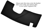 BLACK STITCH DRIVER LOWER DASH TRIM SKIN COVER FITS MITSUBISHI FTO 1994-2001