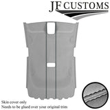 BLACK STITCH L GREY SUEDE HEADLINER COVER FOR VW GOLF MK5 V 2003-2009 5DR
