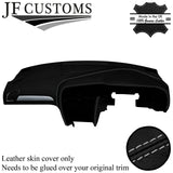 L GREY STITCH TOP-GRAIN LEATHER DASH DASHBOARD COVER FITS AUDI A4 B8 2008-2015