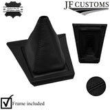 BLACK STITCH LEATHER GEAR+SURROUND COVER+FRAME FOR MITSUBISHI STARION 82-89
