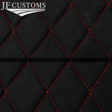 RED DIAMOND STITCH LUXE SUEDE HEADLINER COVER FITS HONDA CIVIC EJ9 96-01