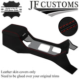 D RED STITCH CENTRE CONSOLE+ARMREST COVER FOR LAND ROVER DISCOVERY MK1 94-98
