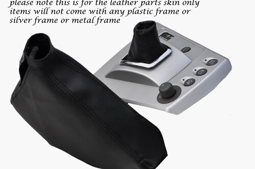 BLACK STITCHING FITS ALFA ROMEO156 SELESPEED FACELIFT LEATHER GEAR HANDBRAKE