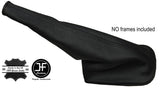 BLACK STITCH LEATHER HANDBRAKE GAITER FITS AUDI 100 200 C3 TYPE 44 1983-1991