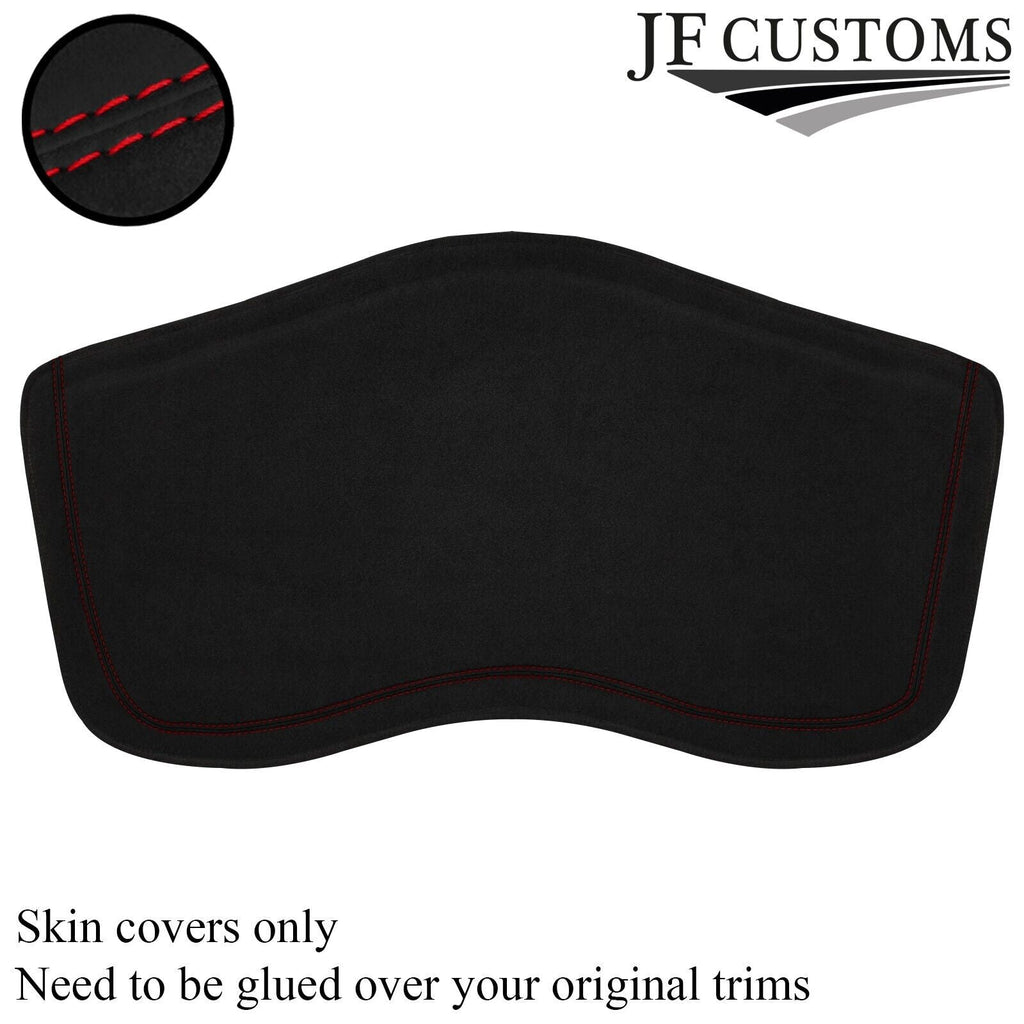 RED STITCH LUXE SUEDE HEADLINER COVER FITS CORVETTE C7 14-19 CUSTOM NEW