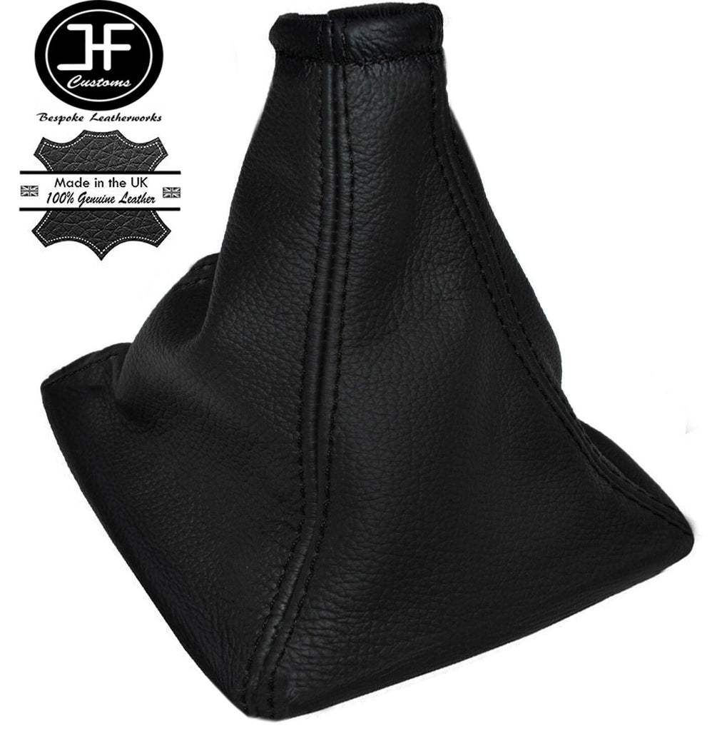 BLACK STITCH FITS OMEGA B 1994-1999 MANUAL GEAR STICK BOOT GAITER LEATHER