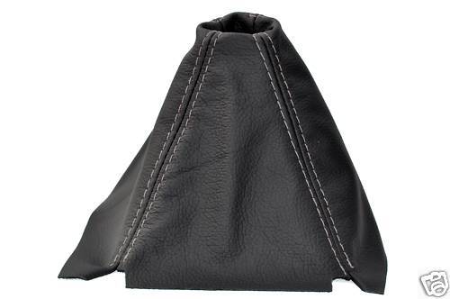 FITS HONDA CRX DEL SOL 92-97  LEATHER GEAR GAITER GREY ST CUSTOM NEW MADE IN UK