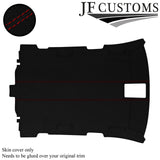 D RED STITCH SUEDE ROOF HEADLINER COVER FOR AUDI A3 8P 04-12 5 DOOR CUSTOM NEW