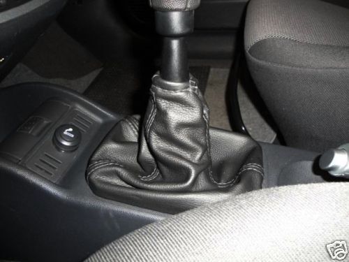 FITS CORSA C GEAR & HANDBRAKE GAITER LEATHER TOP QUALITY CUSTOM NEW MADE IN UK