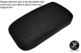 RED STITCHING LEATHER ARMREST LID SKIN COVER FITS CHRYSLER 200 2015-2016