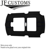 D BLUE STITCH LUXE-SUEDE SUN ROOF HEADLINER COVER FOR BMW MINI R50 R53 01-06