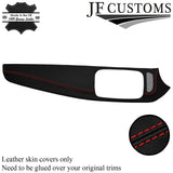 RED STITCH ITALIAN LEATHER DASH TRIM COVER FOR ALFA ROMEO GIULIETTA 14-21