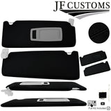 BLACK STITCH LEATHER & SUEDE COVER FOR BMW F30 11-19 SALOON TOP RECOVERY KIT