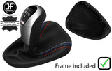 TRI STITCH LEATHER AUTOMATIC DCT GEAR + PLASTIC FRAME FOR BMW E90 E92 E93 JFM