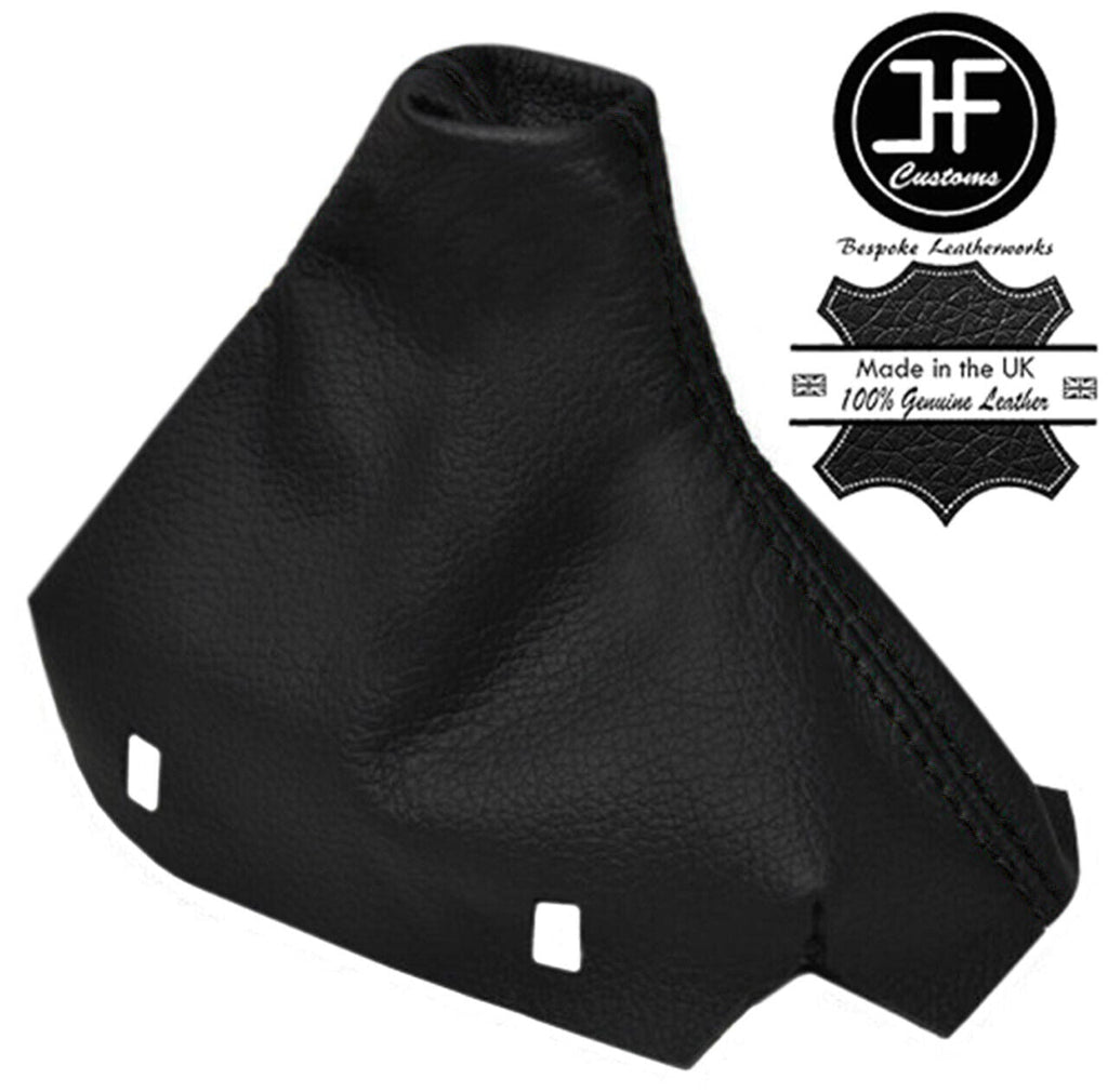 BLACK STITCH REAL LEATHER AUTOMATIC GEAR GAITER FOR MERCEDES C CLASS W204 07-14