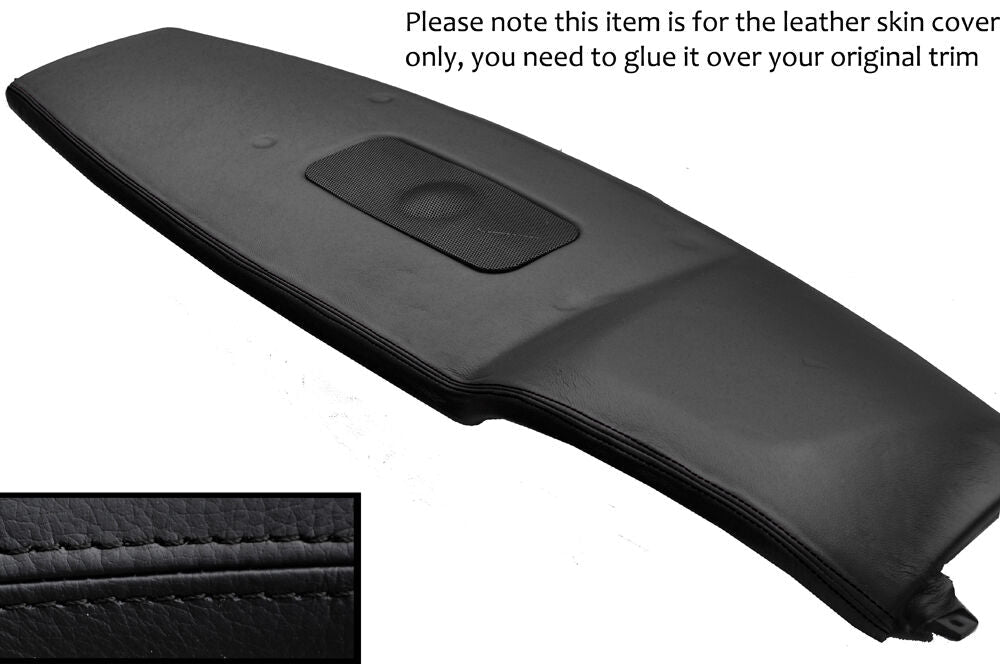 BLACK STITCH TOP DASH DASHBOARD SKIN COVER FITS RANGE ROVER VOGUE L322 02-12