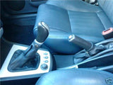 FITS ALFA ROMEO 156 REAL BLACK LEATHER GEAR + HANDBRAKE SET CUSTOM NEW