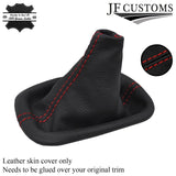 FITS BMW E12 5 SERIES GEAR GAITER red stitching CUSTOM NEW MADE IN UK