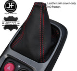 RED STITCHING TOP GRAIN LEATHER MANUAL GEAR GAITER FITS HONDA S2000 1999-2009