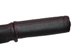 red stitching FITS MINI CLASSIC ROVER COOPER AUSTIN MORRIS HANDBRAKE HANDLE
