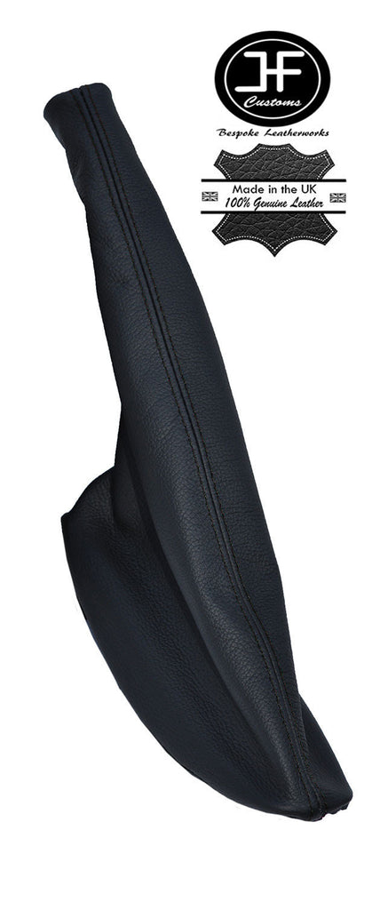 BLACK STITCHING LEATHER HANDBRAKE GAITER FITS SEAT IBIZA CORDOBA 1993-1999