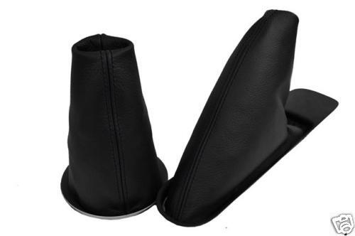 FITS BMW MINI ONE COOPER COOPERS 2XGAITERS  BLACK STITCH 07+ CUSTOM NEW