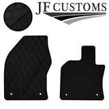 D GREY DIAMOND STITCH VINYL 4X TAILORED FLOOR CARPET FOR LEXUS UX 18-21 JF1