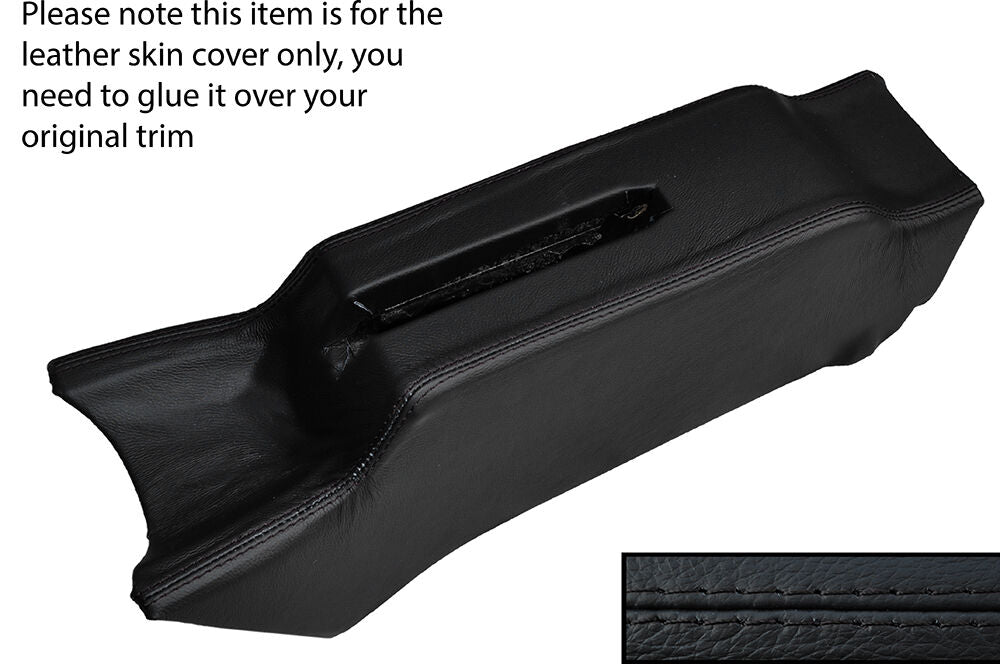 BLACK STITCH CENTRE CONSOLE HANDBRAKE TRIM SKIN COVER FITS VW CORRADO 1988-1995
