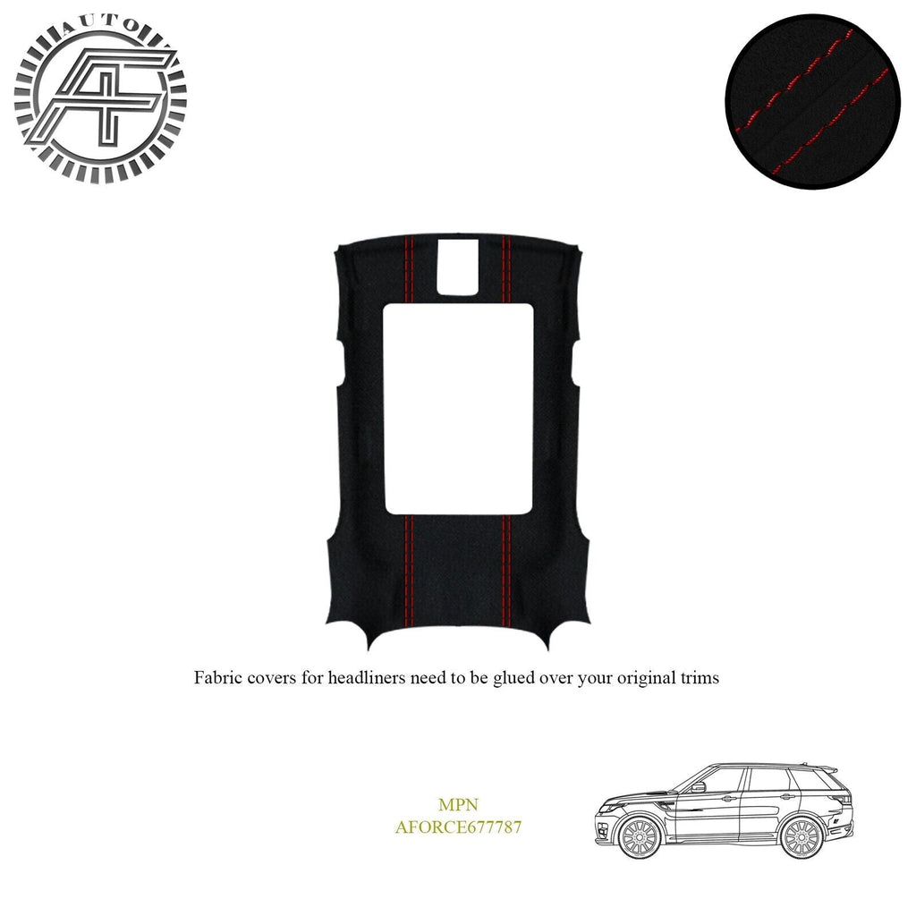 LUXE SUEDE HEADLINER COVER FOR RANGE ROVER SPORT L494 5 DOOR SUV + SUNROOF 13-22