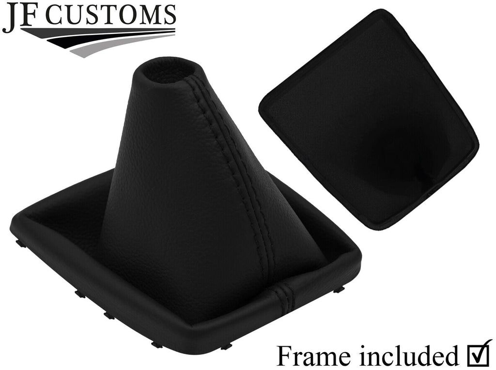 BLACK TOP GRAIN LEATHER GEAR GAITER WITH PLASTIC FRAME FOR FORD FOCUS MK2 08-11