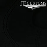 BLACK STITCH LEATHER REAR QUARTER PANEL COVERS FITS MITSUBISHI GTO 3000 GT