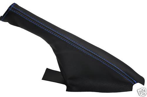 FITS HONDA CRX HANDBRAKE GAITER 88-91/92-97  BLUE STITCH CUSTOM NEW MADE IN UK
