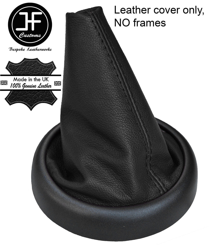 BLACK TOP GRAIN REAL LEATHER GEAR GAITER FITS BMW MINI R50 R52 R53 2001-2006