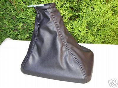 FITS VAUXHALL CORSA C BLACK LEATHER GEAR GAITER NEW CUSTOM NEW MADE IN UK