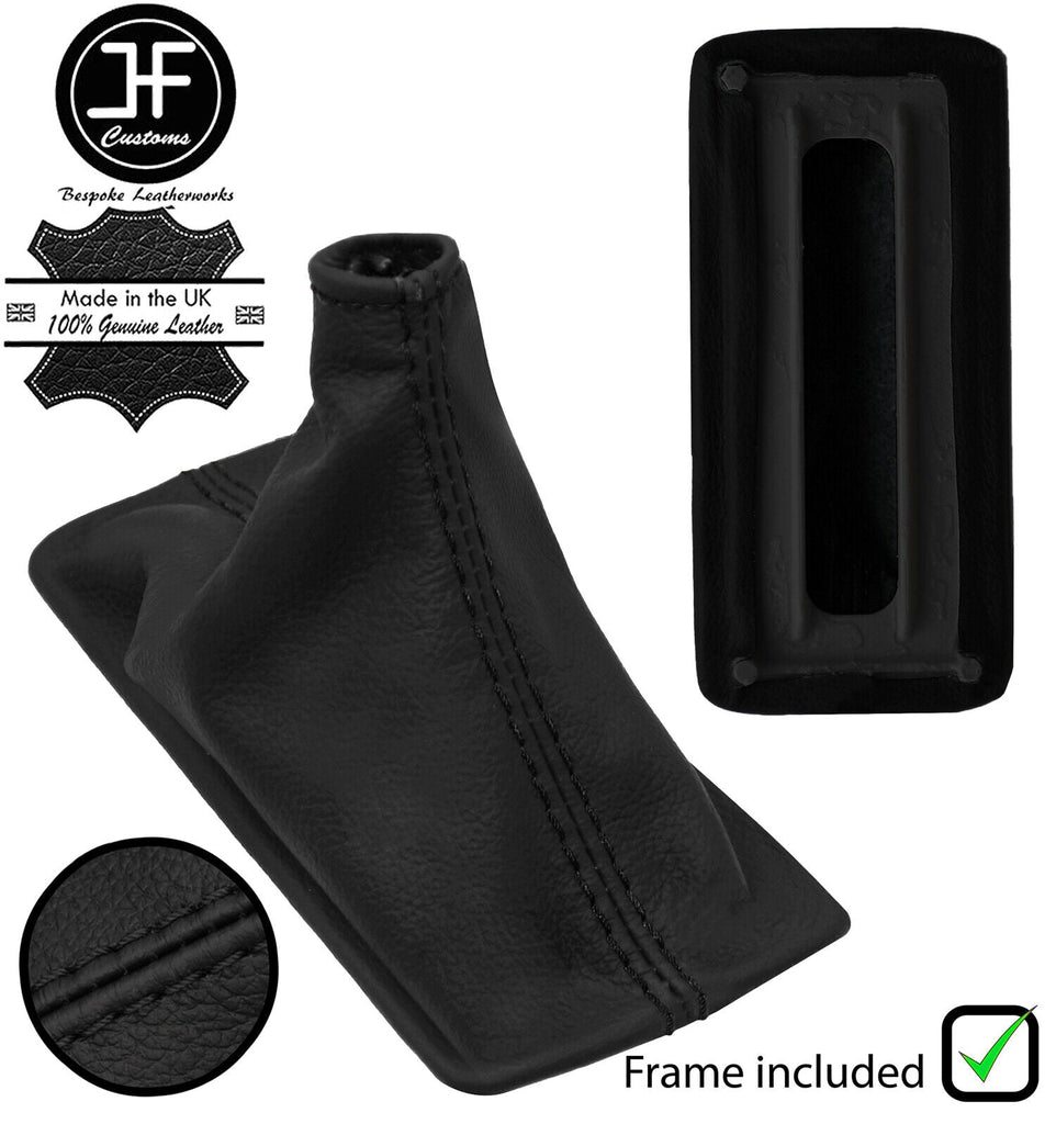 BLACK STITCH LEATHER AUTOMATIC GEAR+FRAME FITS PONTIAC FIREBIRD TRANS AM 85-93