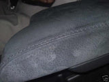FITS BMW E46 99-2005 SUEDE REST COVER REAL SUEDE ARMREST CUSTOM NEW MADE IN UK