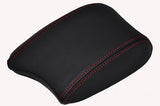 FITS HYUNDAI COUPE 99-02 ARMREST COVER LEATHER RED STIT CUSTOM NEW MADE IN UK