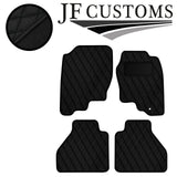 BLACK DIAMOND VINYL 4X TAILORED FLOOR CARPET FOR NISSAN NAVARA D40 05-10 JF1
