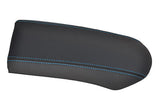 FITS PORSCHE 986 BOXSTER 96-04 ARMREST COVER  blue stitch CUSTOM NEW MADE IN UK