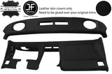 BLACK TOP GRAIN LEATHER DASH DASHBOARD COVER FOR CORVETTE C3 1977-1982 JF1