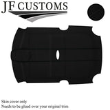 BLACK STITCH LEATHER & SUEDE COVERS FOR BMW MINI R50 R53 01-06 TOP RECOVERY KIT