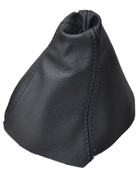 FITS VOLVO S60 GEAR GAITER GAITOR LEATHER GREY NEW 2001-2009 GREY STITCH